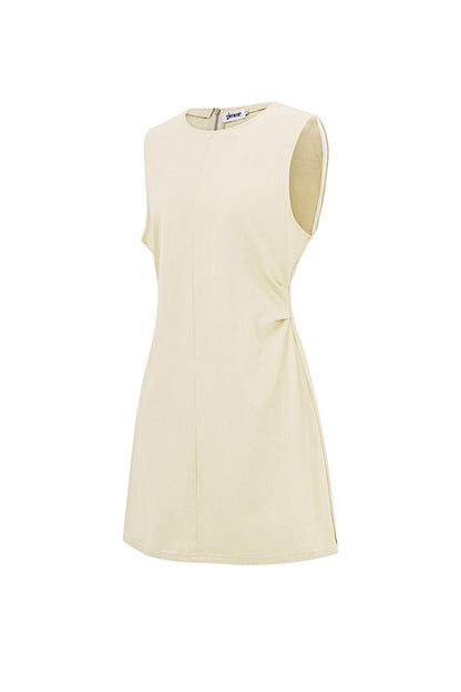 Cotton Women's Mini Dress Sleeveless Bodycon