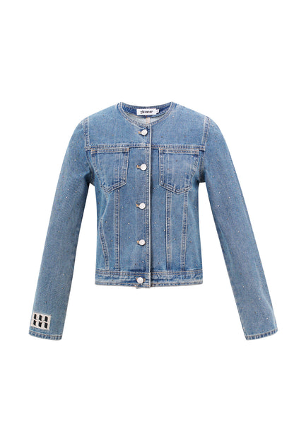 Denim Women's Cropped Jacket Classic Fit