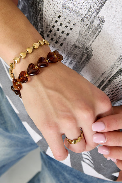 Heart bracelet