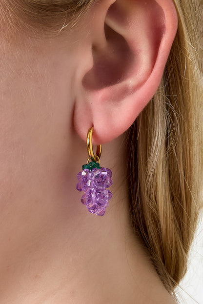 Stainless Steel Drop Earrings Plant Casual Daily Simple Series Women's jewelry