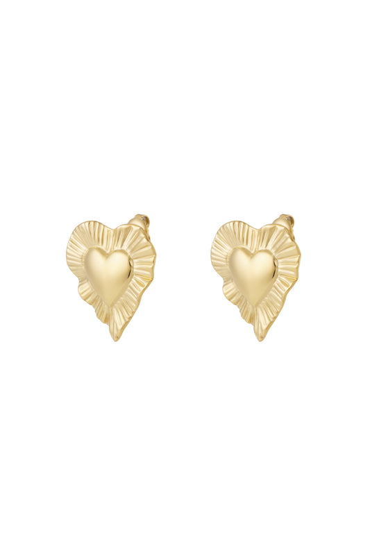 Radiant heart Earrings