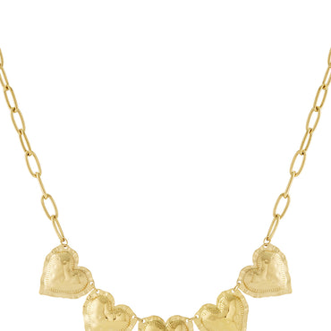 5 Hearts Necklace