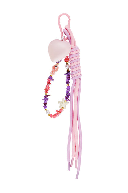 Fish love Bag Charm