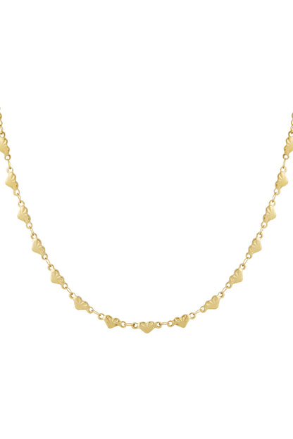 Strong heart necklace