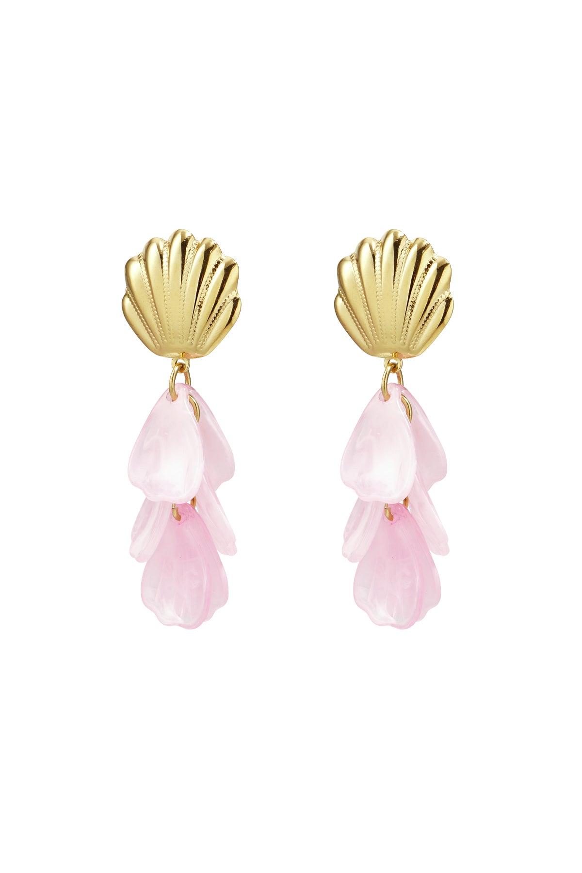 Stainless Steel Drop Earrings shell Casual Daily Simple Series Women's jewelry