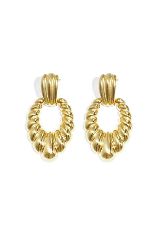 Stainless Steel Drop Earrings irregular shape Casual Daily Simple Series Women's jewelry