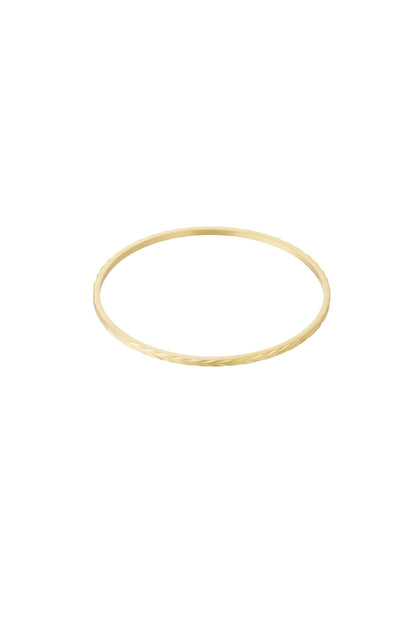 Simple braided bangle