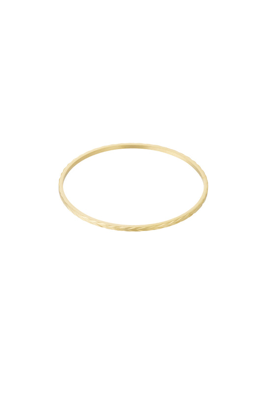 Simple braided bangle