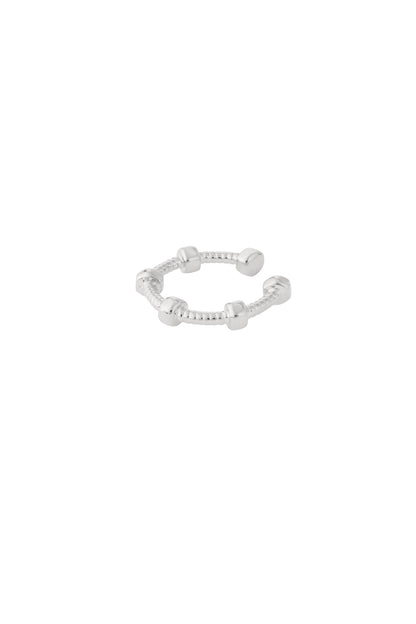 Ear cuff locked up