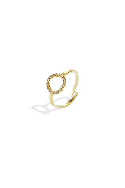 Stainless Steel Minimalist Rings circle Casual Daily Simple Series Women's jewelry