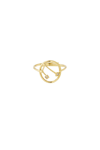 12 Zodiac Rings