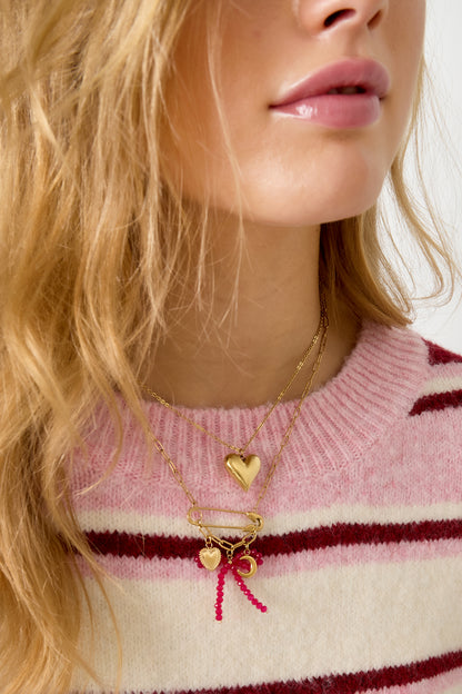 Pendant necklaces Bow Knot Casual Daily Simple Series Women's jewelry
