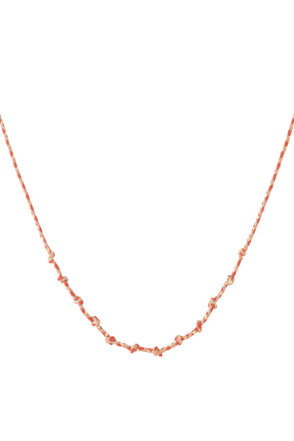 Cotton Chain Necklaces mixed color Casual Daily