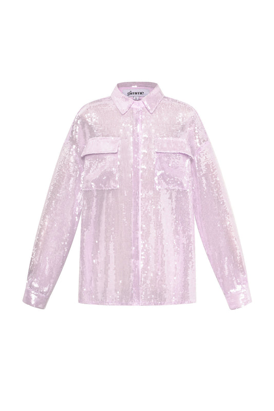 Woven Polyester Fiber Women's Blouse Elegant Solid Color Spring/Summer