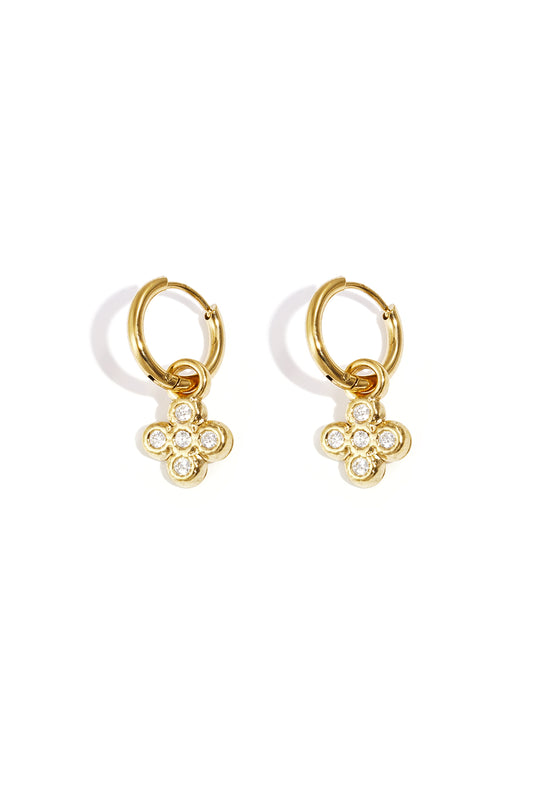 earrings clover class