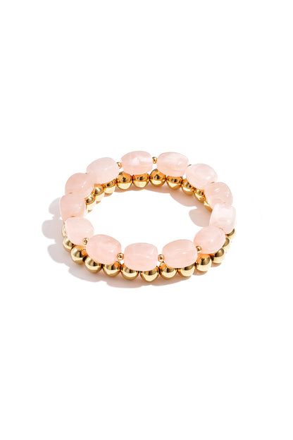 Stainless Steel Beaded Bracelets Beads Casual Daily Simple Series Women's jewelry