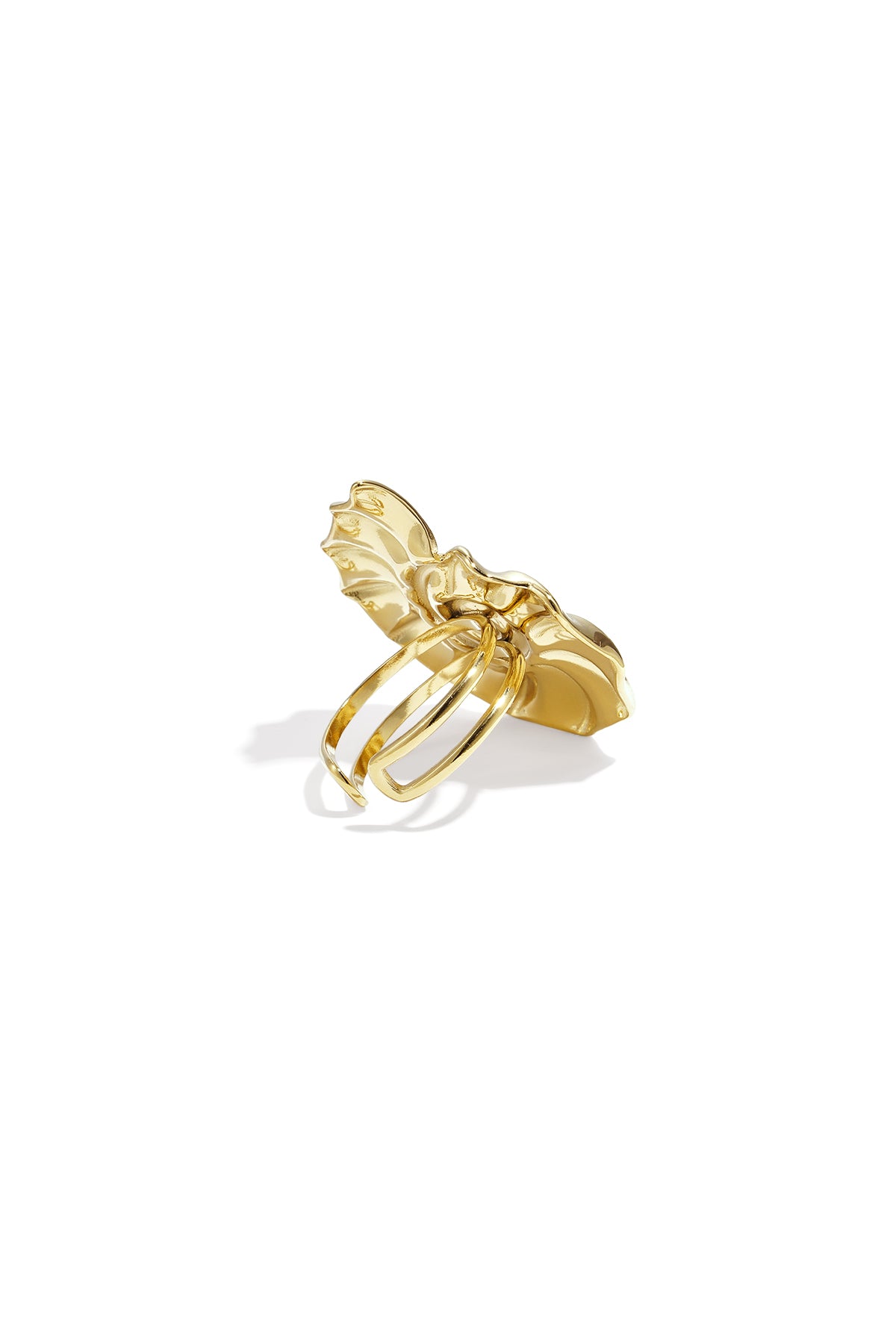 Stainless Steel Statement Rings shell Casual Holiday/Beach Simple Series Women's jewelry