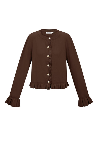 The Loving Ruffle Cardigan