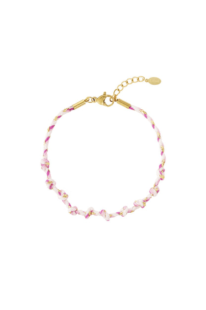 Cotton Chain Bracelets mixed color Daily Daily