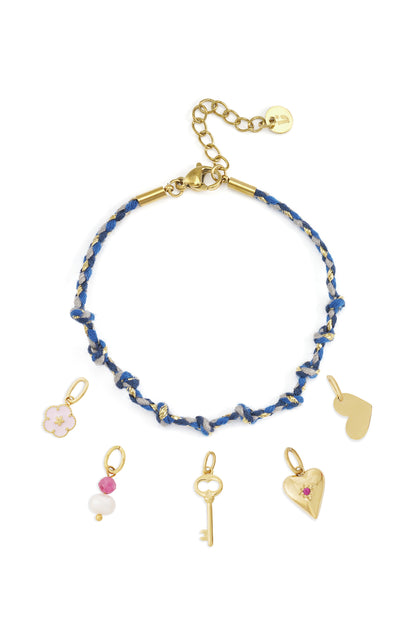 Cotton Chain Bracelets mixed color Daily Daily