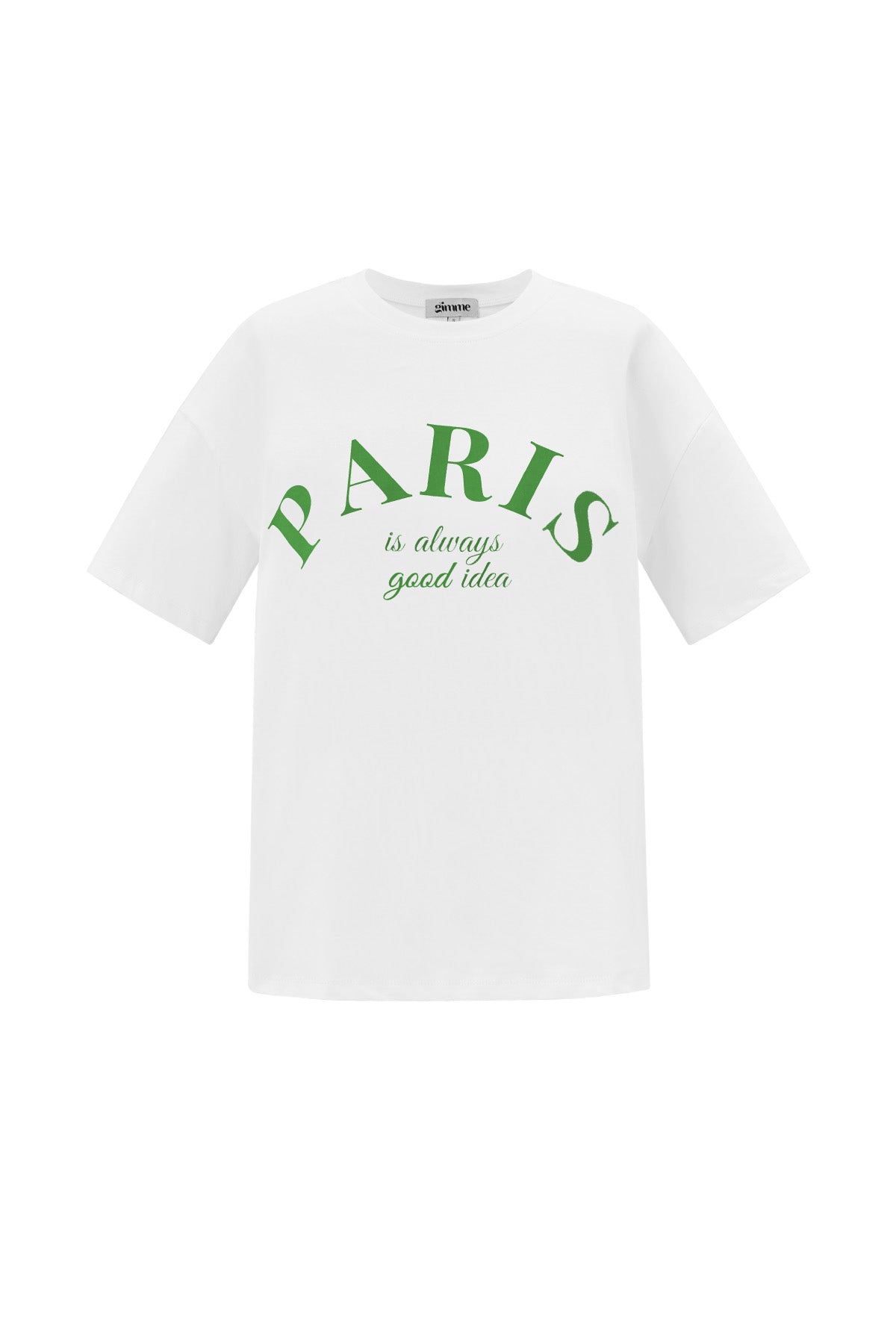 Cotton Women's T-shirt Casual Letters