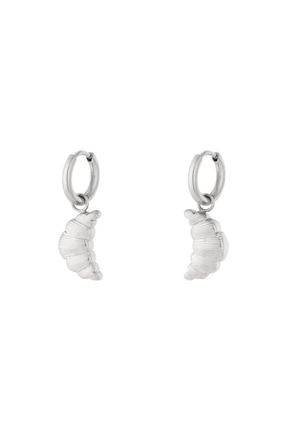 Mini Croissant Earrings