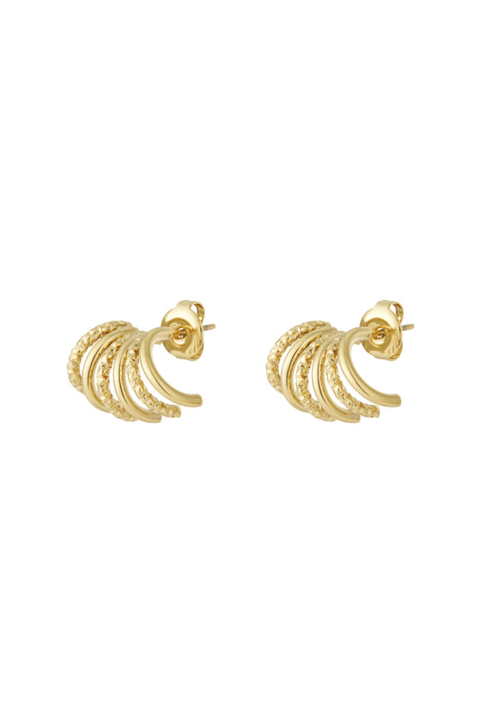 Stainless Steel Stud Earrings Geometric Casual Daily Simple Series Women's jewelry