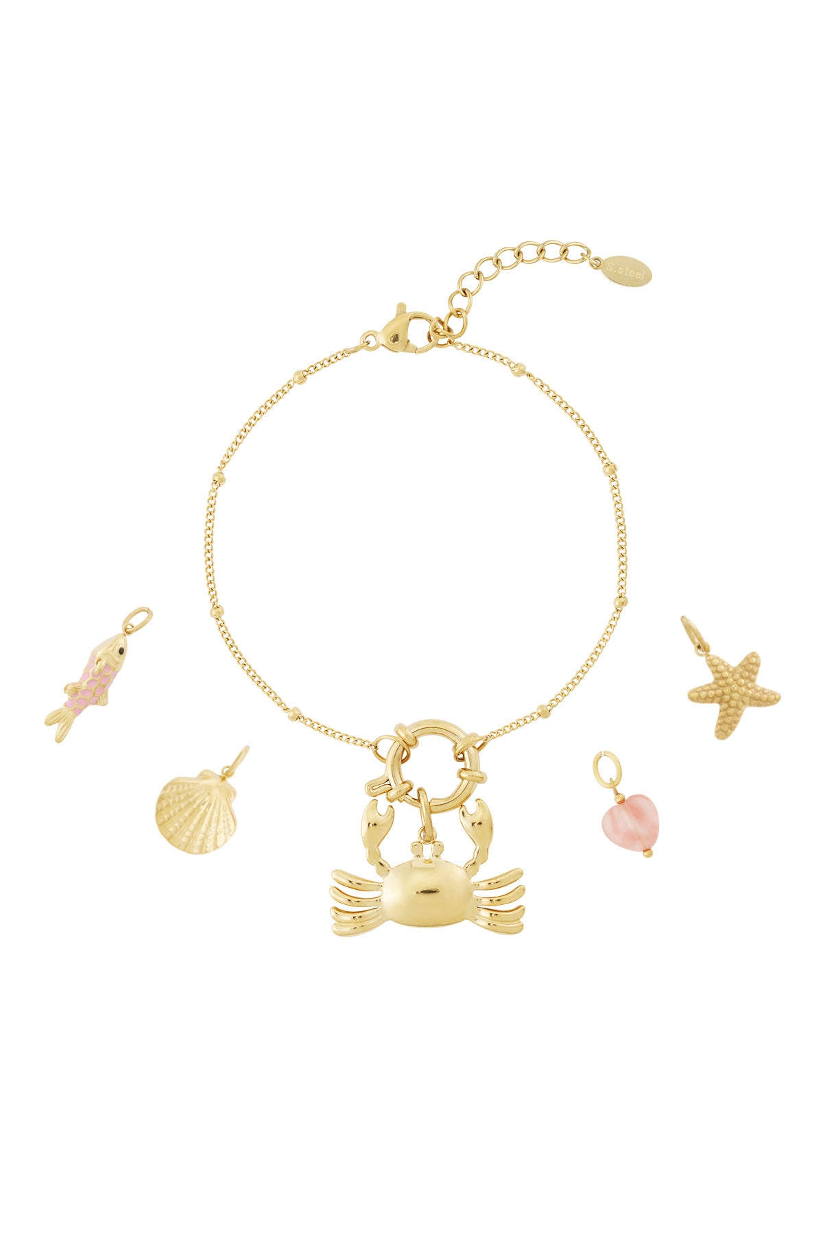 Crab DIY bracelet