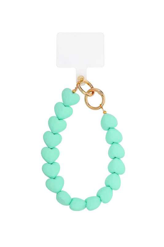 Bold heart Phone cords
