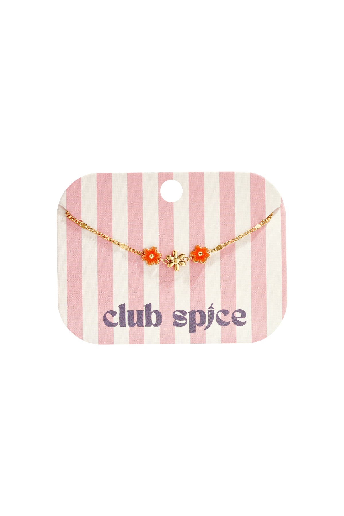 Stainless Steel Charm Bracelets Flower Simple Daily Simple Series Women's jewelry