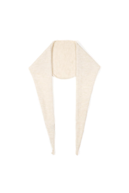 Minimalist Solid Color Triangle Scarf