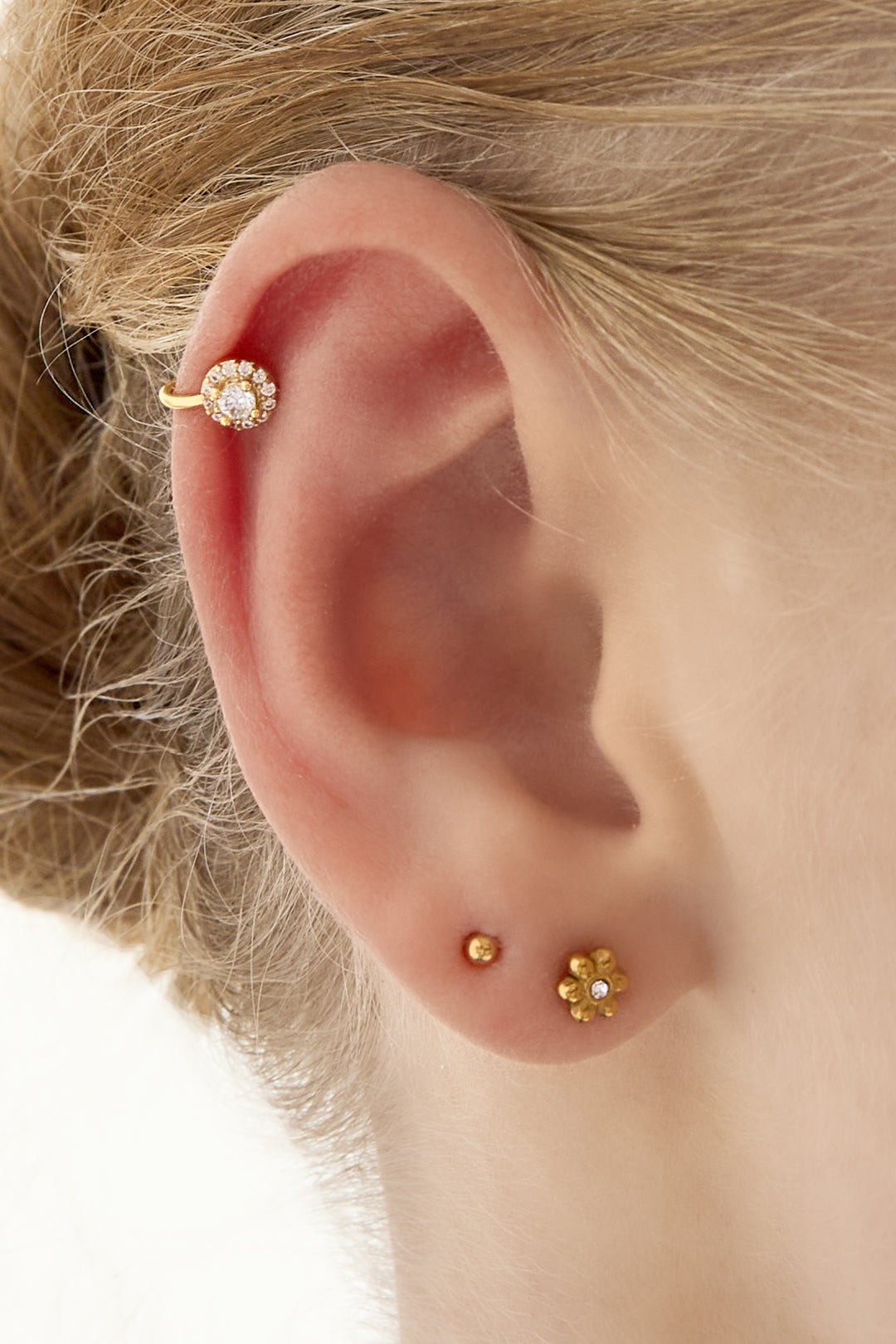 Nose & ear cuff sparkly