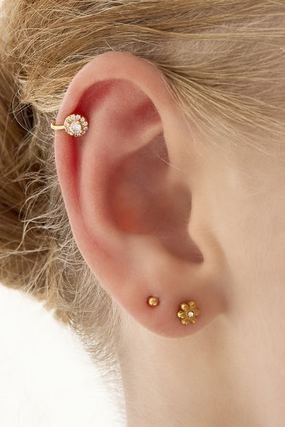 Nose & ear cuff sparkly