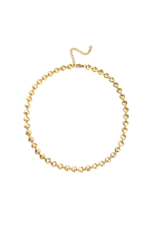 Stainless Steel Chain Necklaces Heart Casual Daily Simple Series Women's jewelry