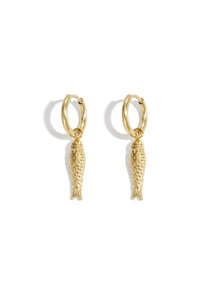 Fishy Stainless Steel Earrings
