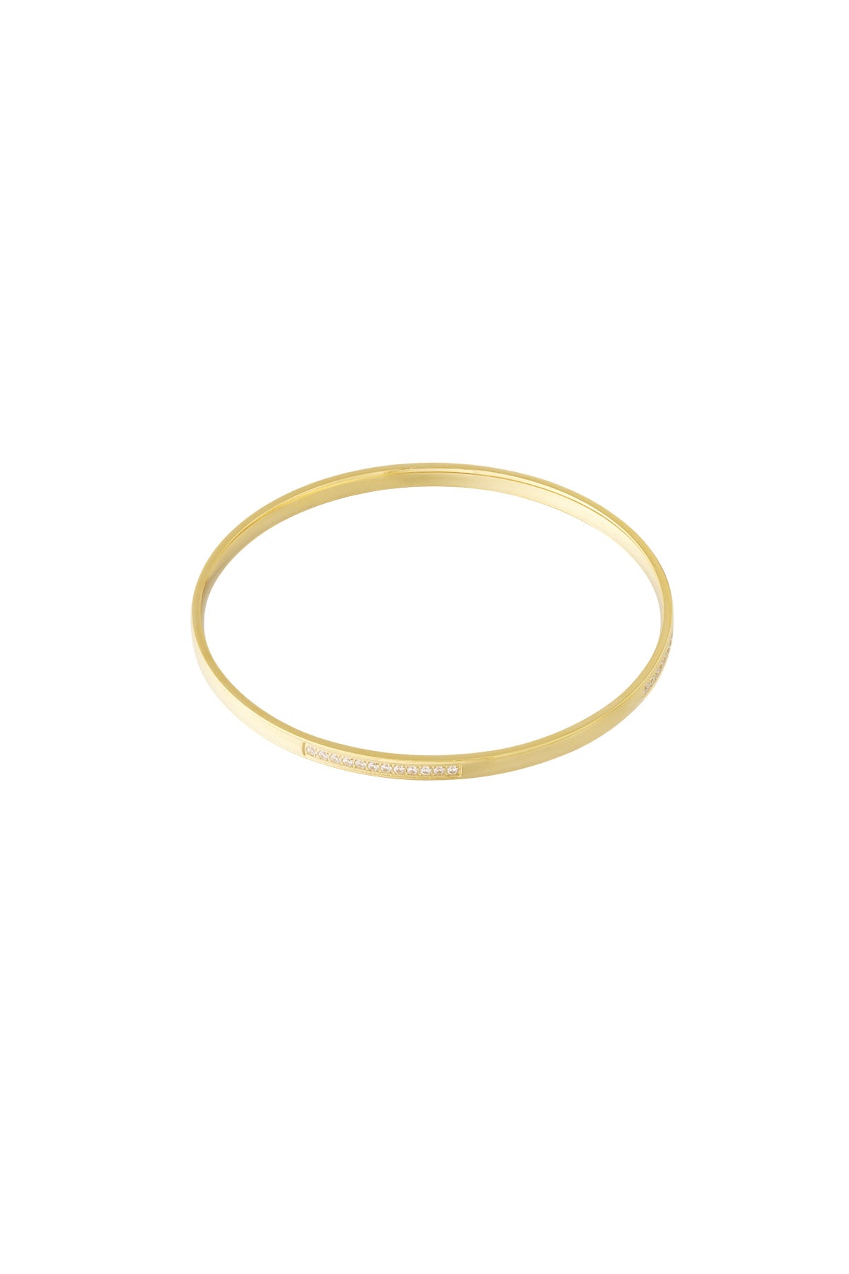 Classy rhinestone bangle