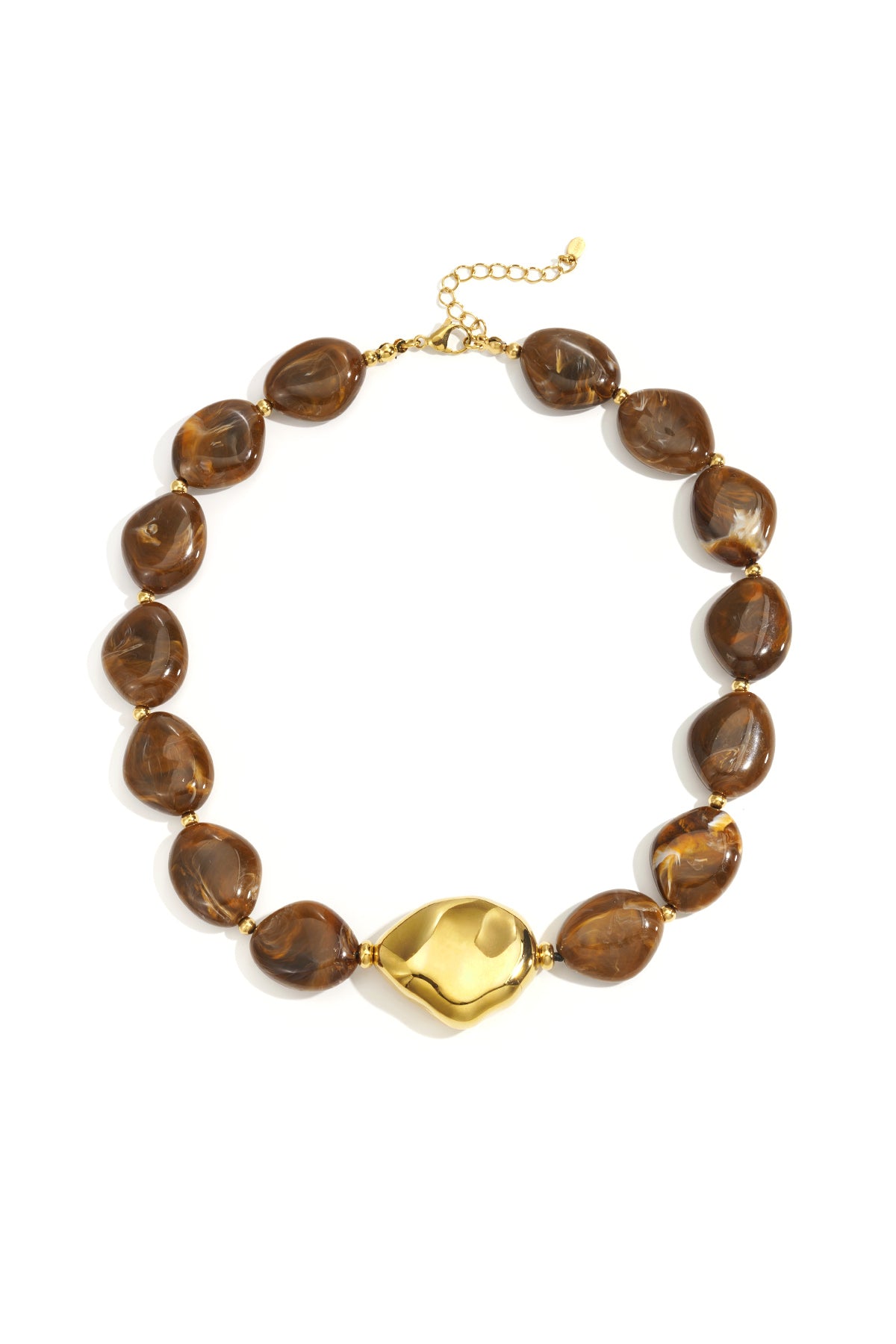 Acrylic Beaded Necklaces Beads Casual Daily-19mm*23mm