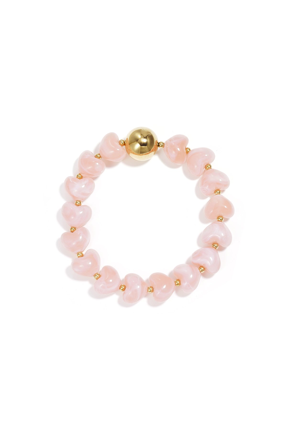 Acrylic Beaded Bracelets Heart Casual Daily Simple Series Women's jewelry