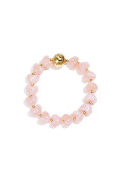 Acrylic Beaded Bracelets Heart Casual Daily Simple Series Women's jewelry