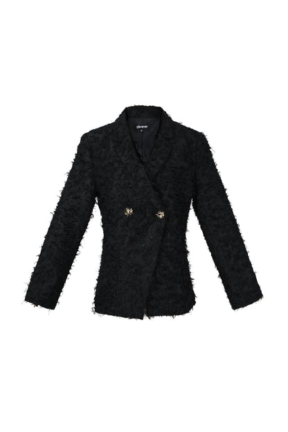 Textured Blazer