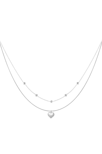 Layered Necklaces Heart Casual Daily Simple Series Women's jewelry