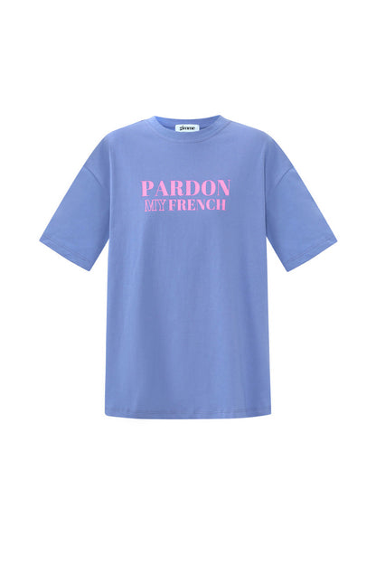 Cotton Women's T-shirt Casual Letters