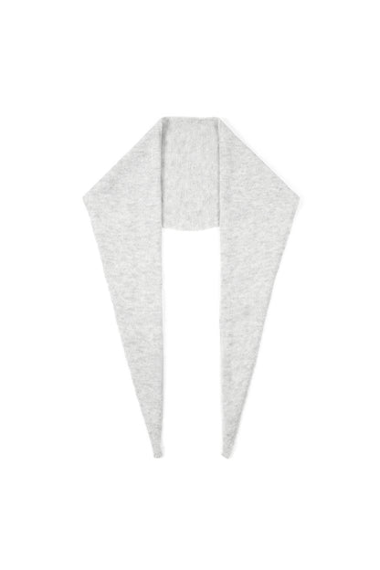 Minimalist Solid Color Triangle Scarf