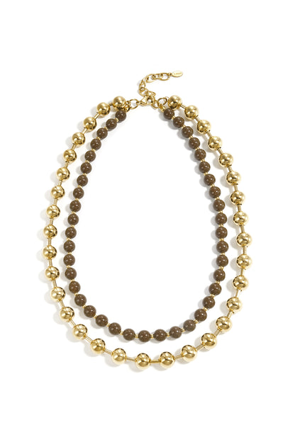 Acrylic Layered Necklaces Beads Casual Daily Simple Series Women's jewelry