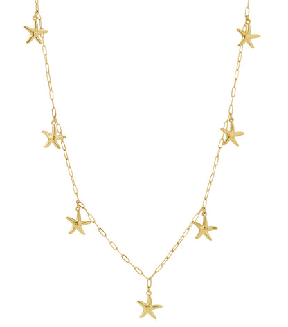 Star long necklace