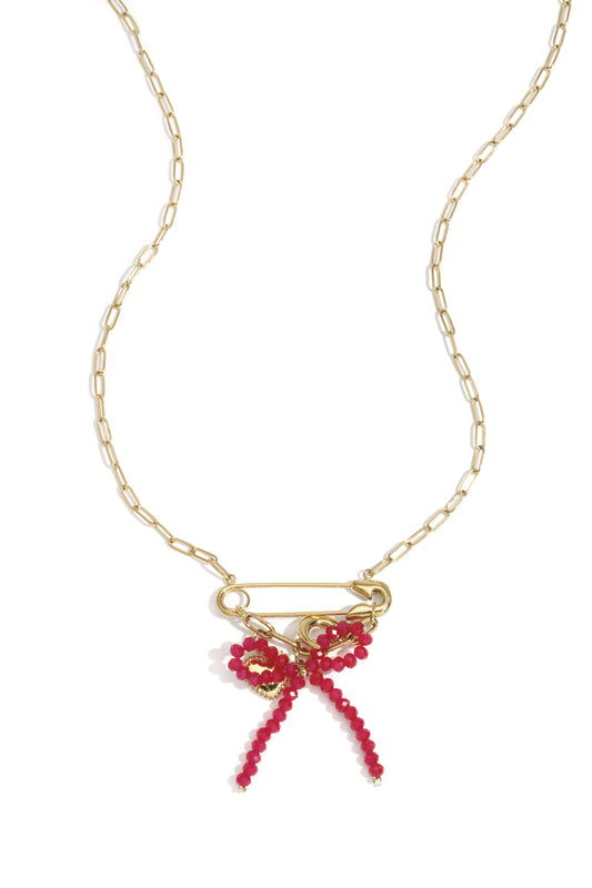 Pendant necklaces Bow Knot Casual Daily Simple Series Women's jewelry
