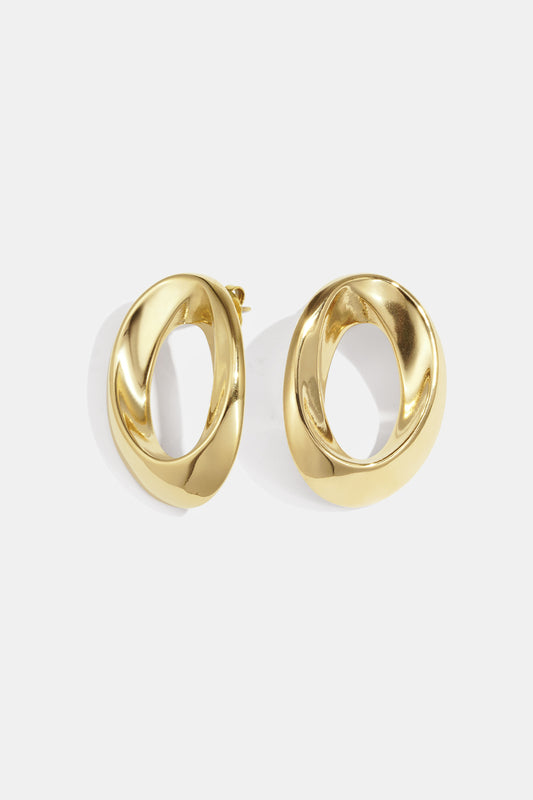 Stud Earrings circle Casual Daily Simple Series Women's jewelry