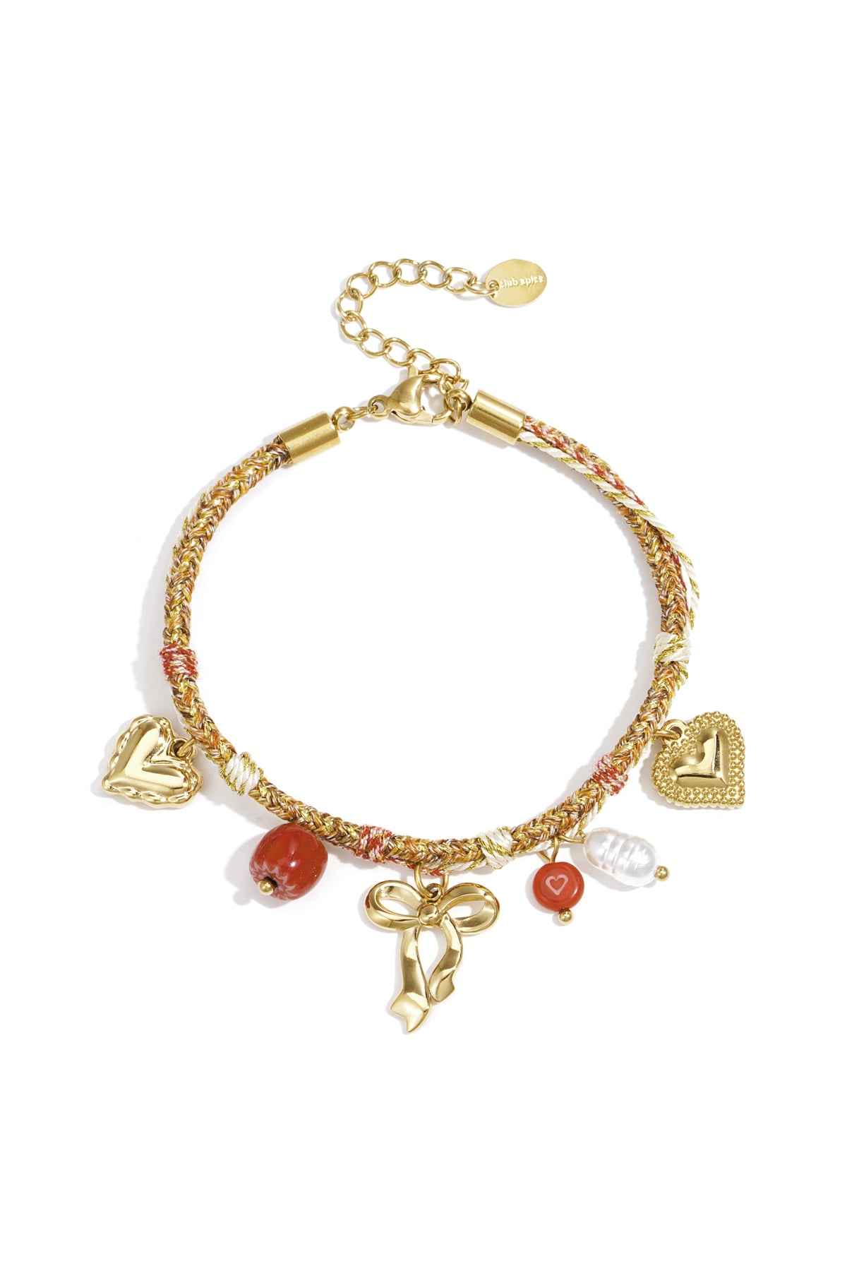 Stainless Steel Charm Bracelets Heart Casual Daily Simple Series Women's jewelry
