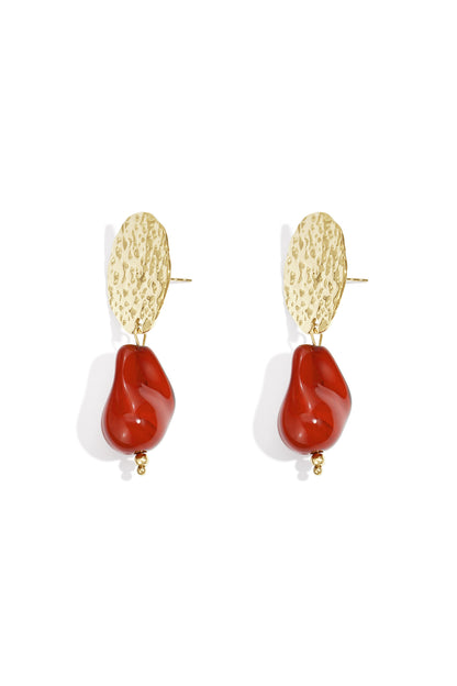 Stainless Steel Drop Earrings irregular shape Casual Daily Simple Series Women's jewelry
