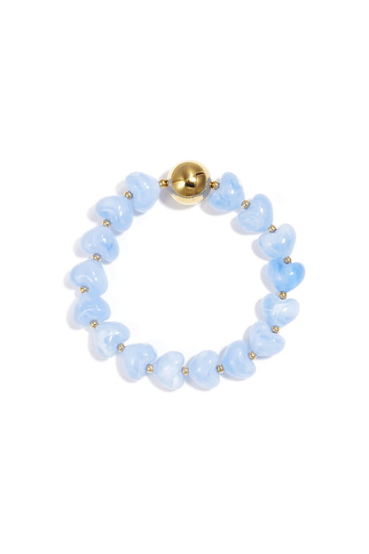 Acrylic Beaded Bracelets Heart Casual Daily Simple Series Women's jewelry